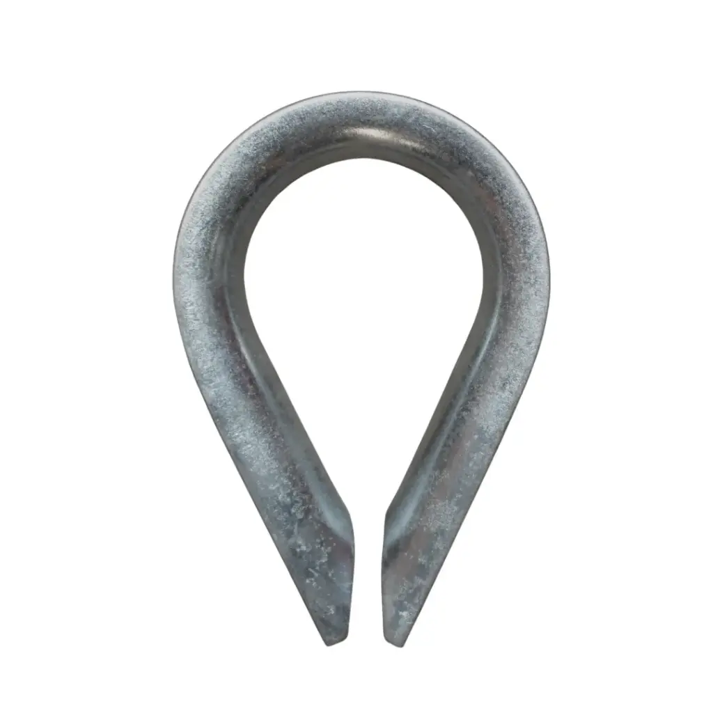Wire rope thimble 28mm for steel cable, A-Type, Zinc Plated, IMPA ...